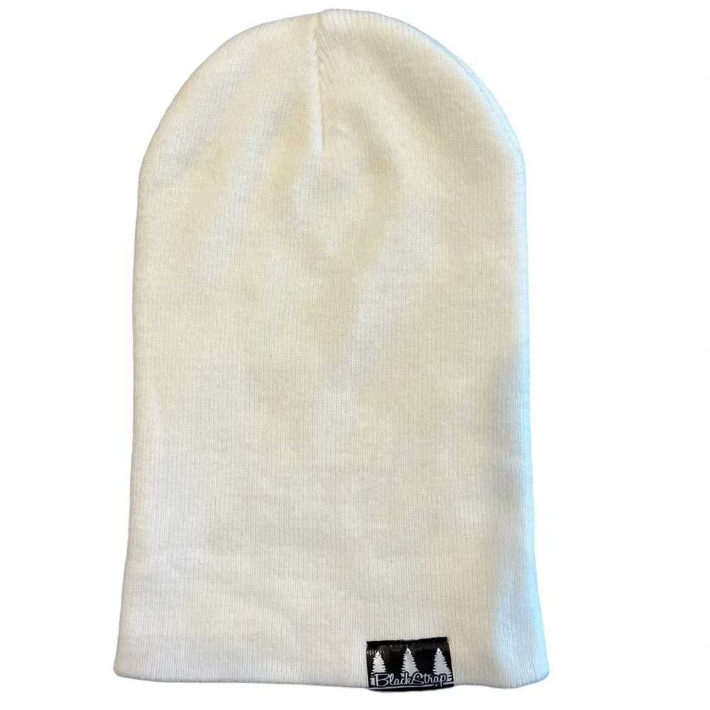 Blackstrap White Beanie, Unisex Adult